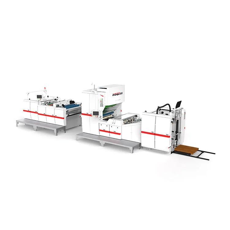 Automatinė grandininio peilio miltelių pašalinimo laminavimo mašina